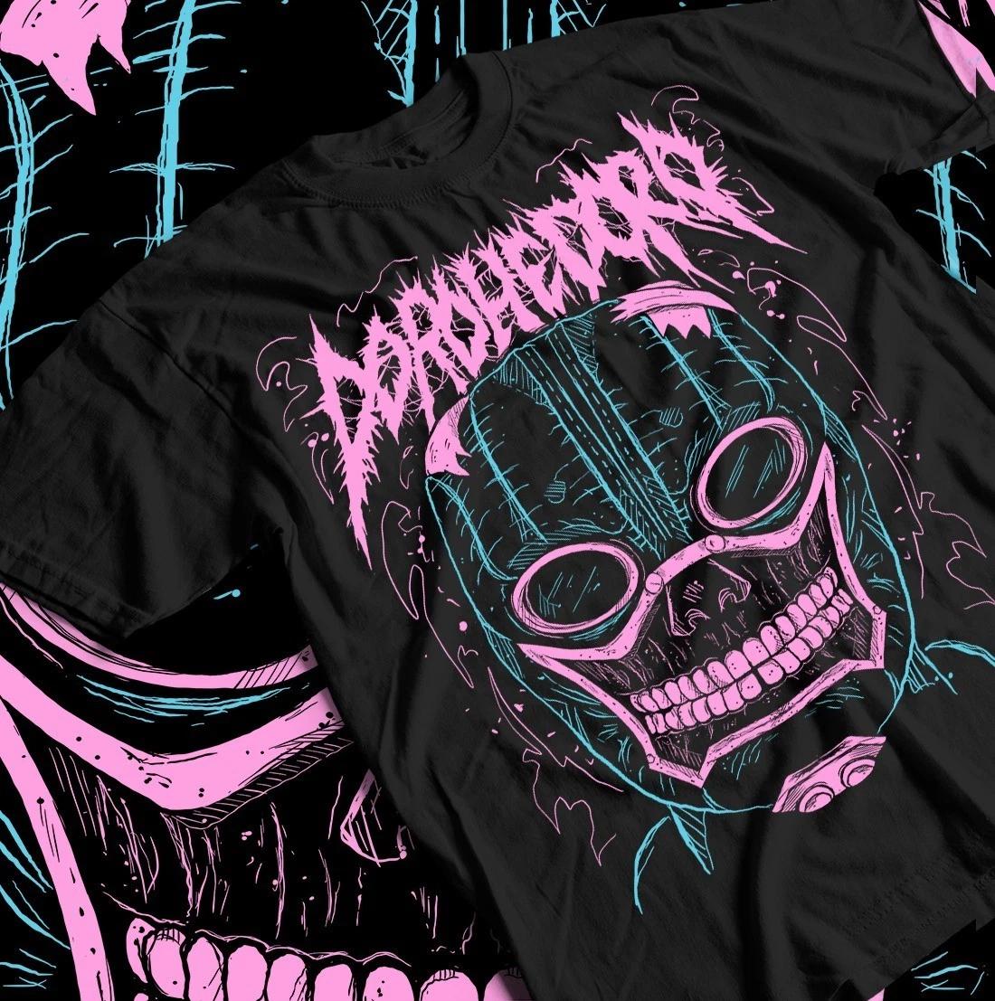 Dorohedoro Shin T-Shirt Ebisu Noi Kaiman Nikaido Horror Anime Shirt All Size M