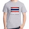 Graphic Tees Vintage Thailand Flag T Shirts Summer New Shirts And Tshirts High Quality Streetwear Cotton Unisexs Print T Shirt
