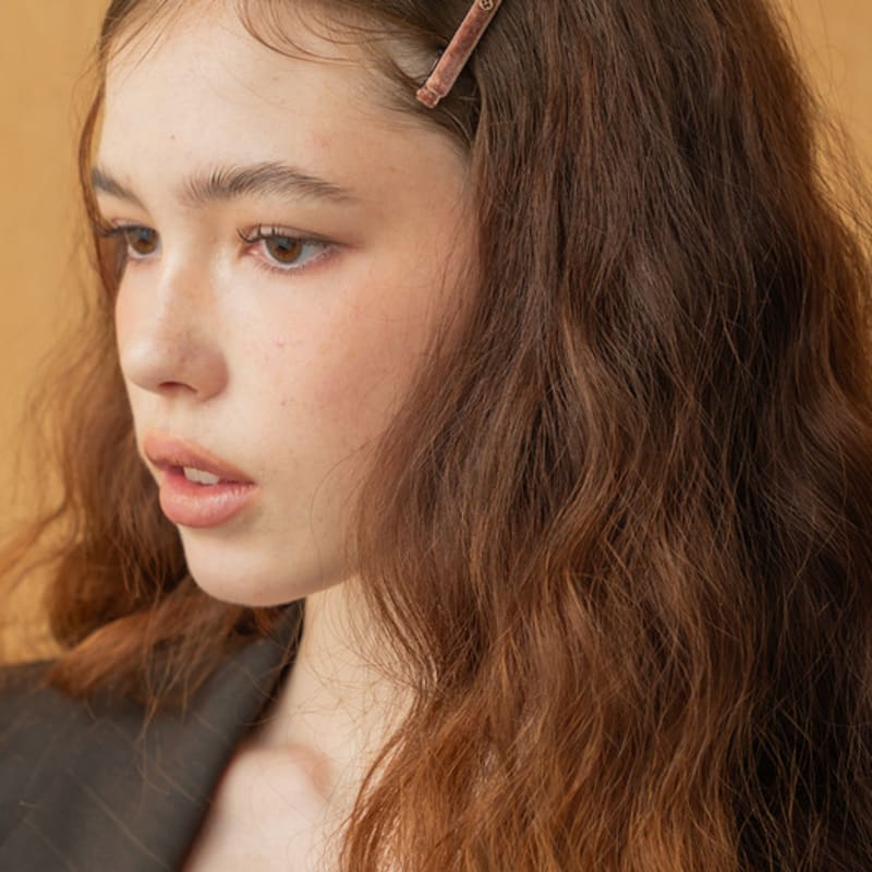 Ssecondo [SET]Simple Side Hair Pin SET_9 Colors