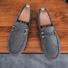 Fashion Work Low-Top Men's Leather Shoes Soft Suede Lightweight Legitimate In Promotion Classic Original Footwear Offer Male Casual Shoe