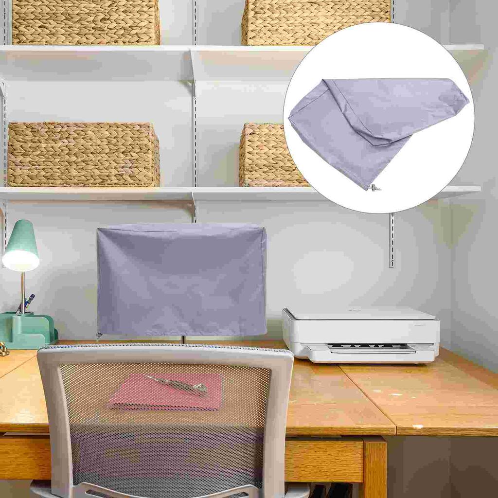 Protective Cover Monitor for Laptop Computer Monitors Oxford Cloth Desktops Screen Guard