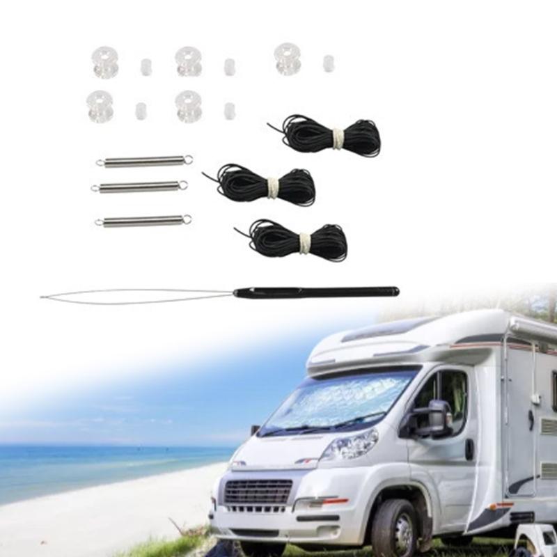 RVs Pleated Shade Repair Kit Day Night Window Shade Restringing Kit RVs Campers Window Shade Restringing Kit