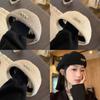 Beret Hat For Women Autumn Winter Wool Feel Breathable Classic Style For Casual Wear