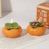Persimmon Ruyi Persimmon Scented Candle Home Creative Wedding Souvenir Fruit-shaped Candle Ornaments