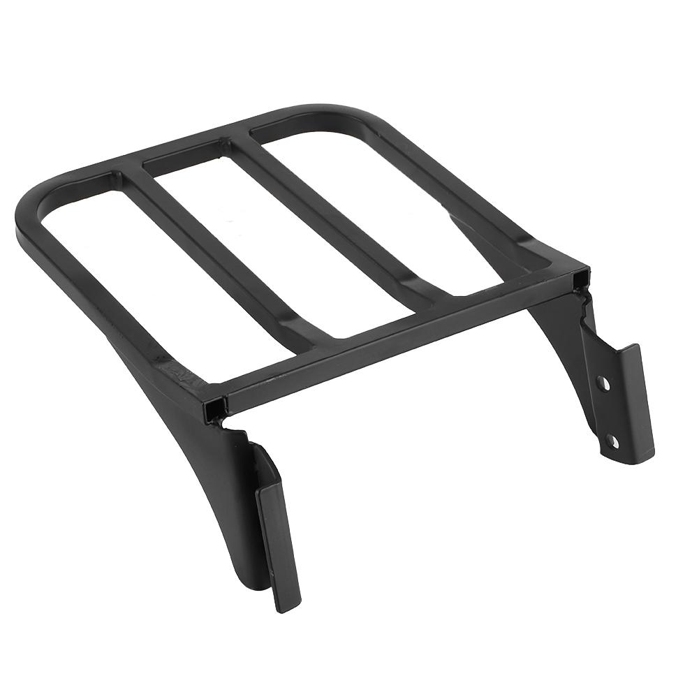 Motorcycle Sissy Bar Backrest Luggage Rack Rear Carrier Fit for XL FLST FLSTC FLSTSC