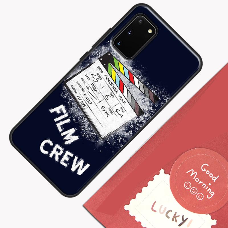 Film Movie Maker Clapperboard Take Phone Case For Samsung Galaxy S23 S26 Ultra S20 S21 S22 S24 S25 Plus S10 S25 FE Cover Shell