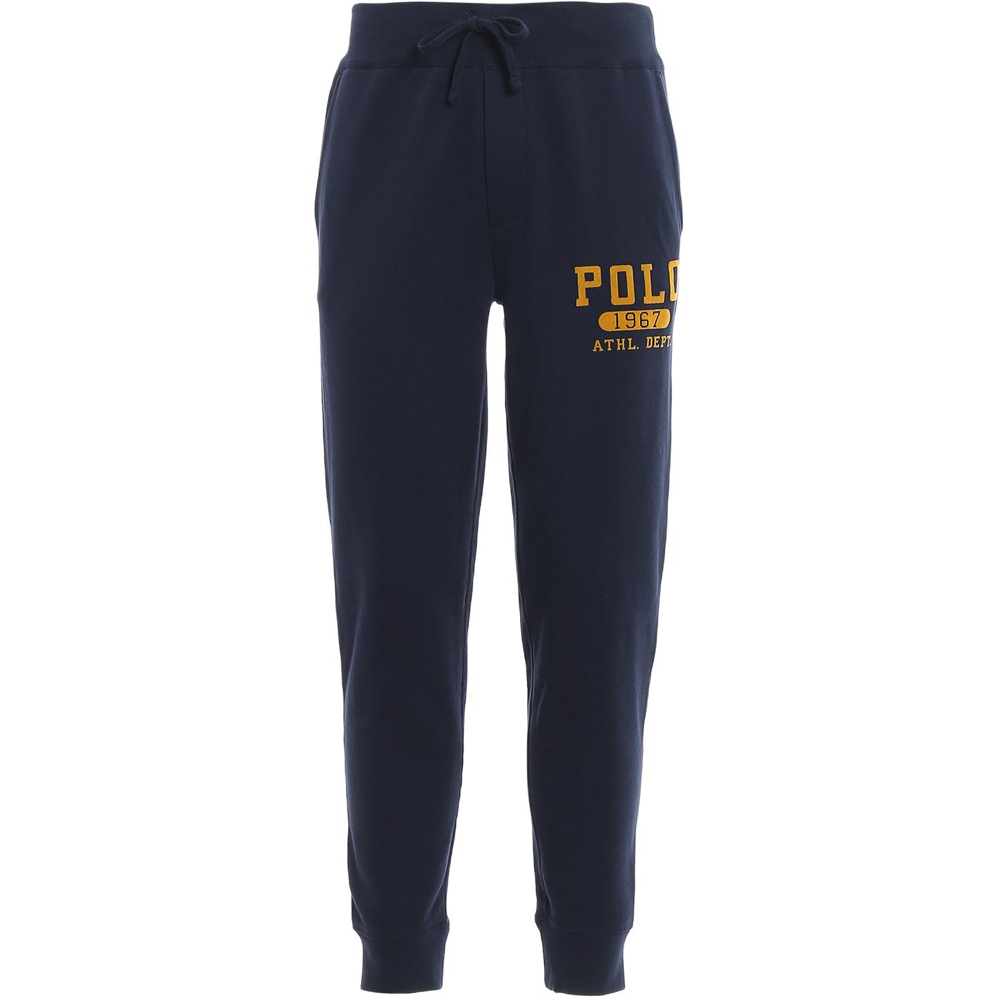 Polo Ralph Lauren Нашивка с логотипом Шнурок Эластичная талия Вязаные джоггеры Мужские брюки 710766796-001 XS