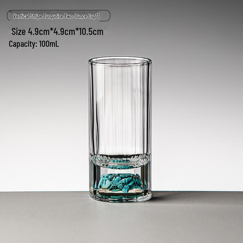Elegant Crystal Wine & Liquor Glass Set - High-End Drinkware Collection