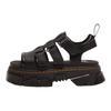 Dr. Martens Mattison 3 PU Leather Minimalist Comfortable Roman Sandals Women sandals Black 40891001