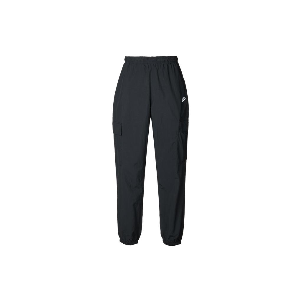Nike Club Woven Cargo Trousers 'Black' Men's HJ1991-010