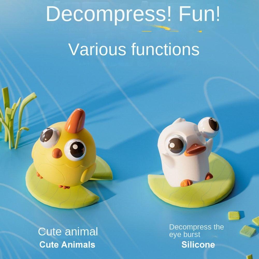 Funny Cartoon Animal Squeeze Toys Eye Pinch Toys Fidget Toy New 3D Toys