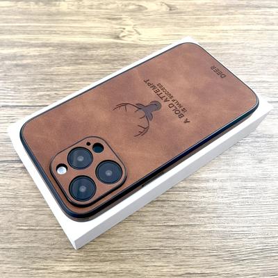 Luxus Ledertasche für iPhone 15 14 13 12 11 Pro Max iPhone13 iPhone14 für Magsafe Magnetic Wireless Charge Deer Full Covers