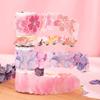 Cherry Blossom Blooming Washi Tape - Japanese Style Floral Stickers for Journals