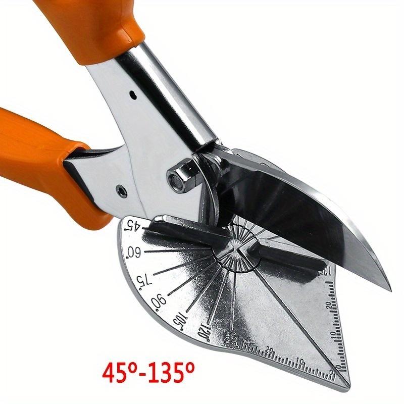 1pcs 45-135 degree PVC plastic multi angle scissors for wire duct hardware, manual wire duct scissors, multi-purpose