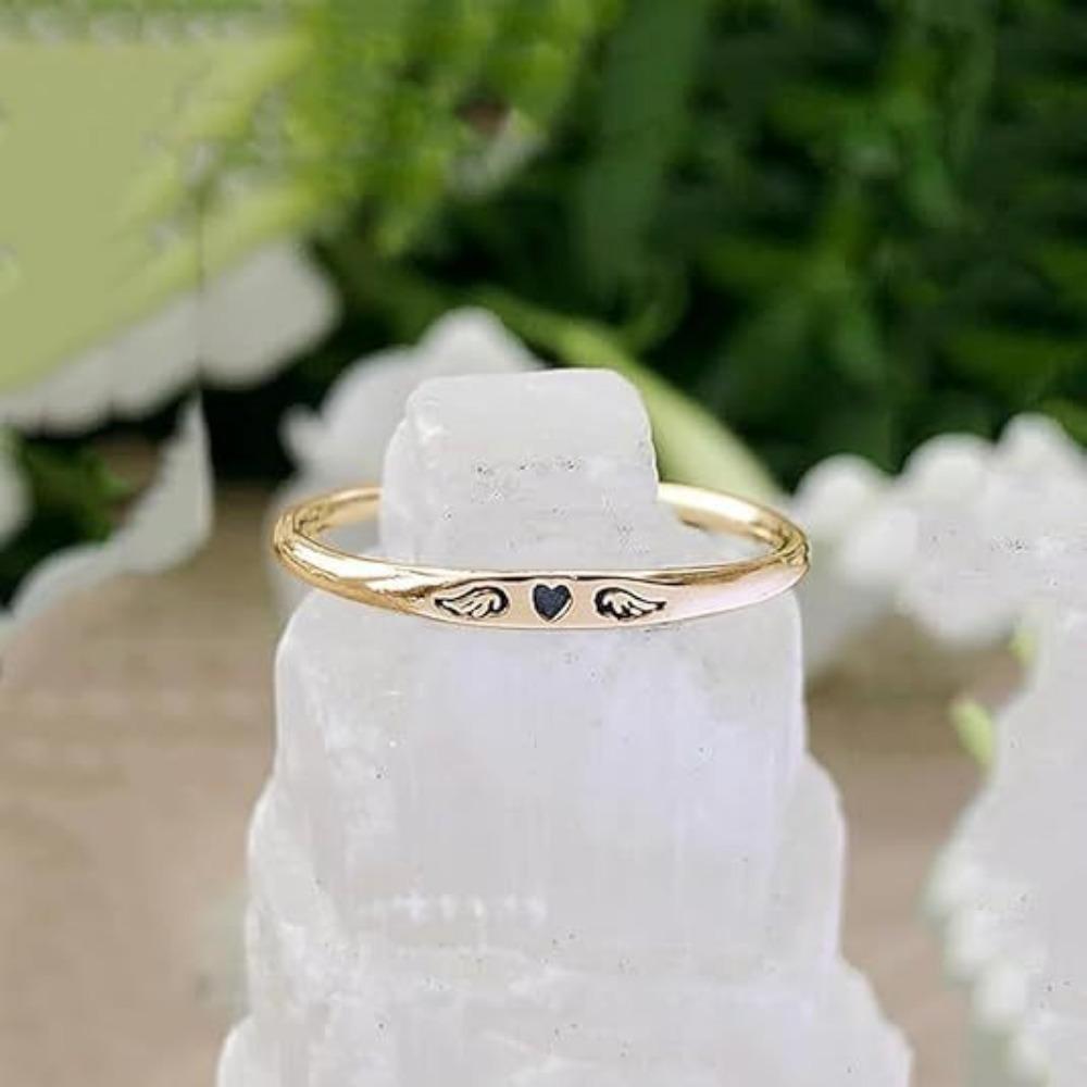 A Little Heart with Wings, A Ring, Misses You. I Will Always Hold You In My Heart, Ring