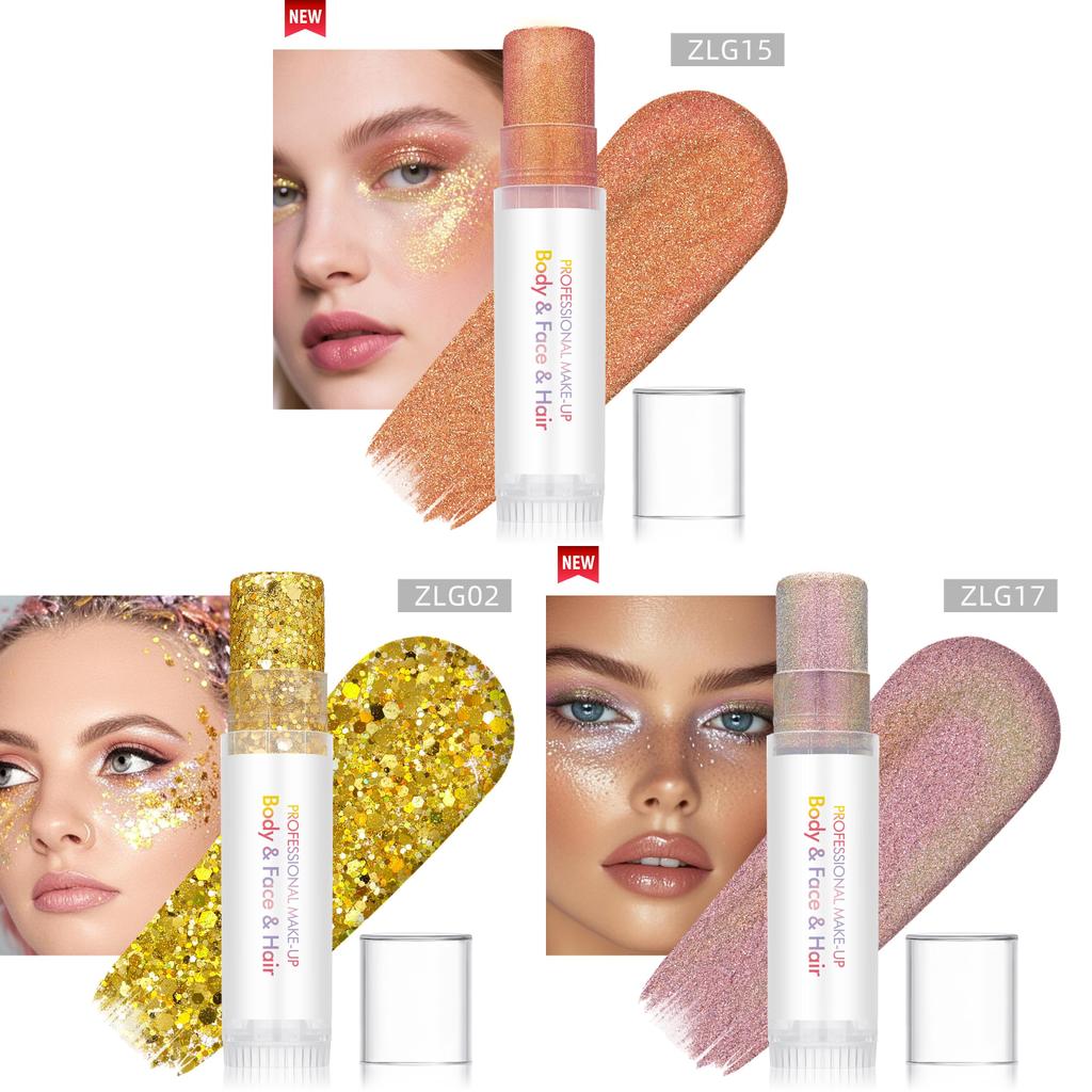 Body Glow Stick Face Sparkle Gel For Festival Makeup And Carnival Fun