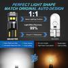 MAXGTRS 2x Super Bright T10 LED W5W 2020 Chips Car Side Interior Lights 194 168 Auto White/Yellow/Red Parking Marker Dome Lamps
