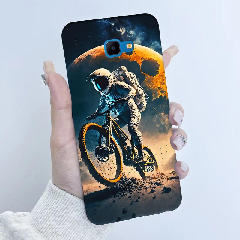 For Samsung J4 Core J410 Case Soft TPU Silicone Cover Cute Astronaut Panda Phone Case For SM-J410D SM-J410F SM-J410G Coque Funda