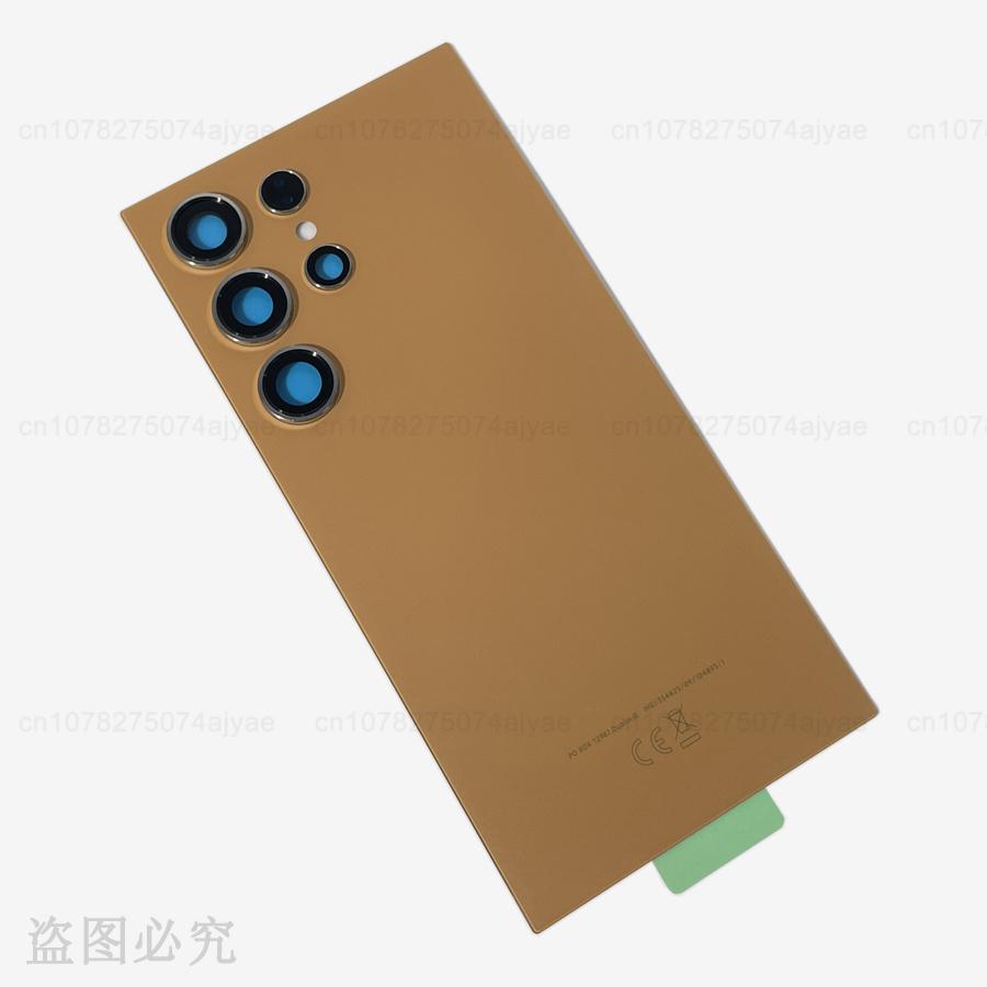 S24 Ultra Glass Back Cover For Samsung S24 Ultra 5G Battery Cover Rear Panel Door Housing Replacement Parts SM-S928