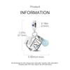 Charms Plata Light Bulb, Book, Doctoral Cap Pendants Fit Original Bracelets Charms For Women Jewelry Diy Making Gifts