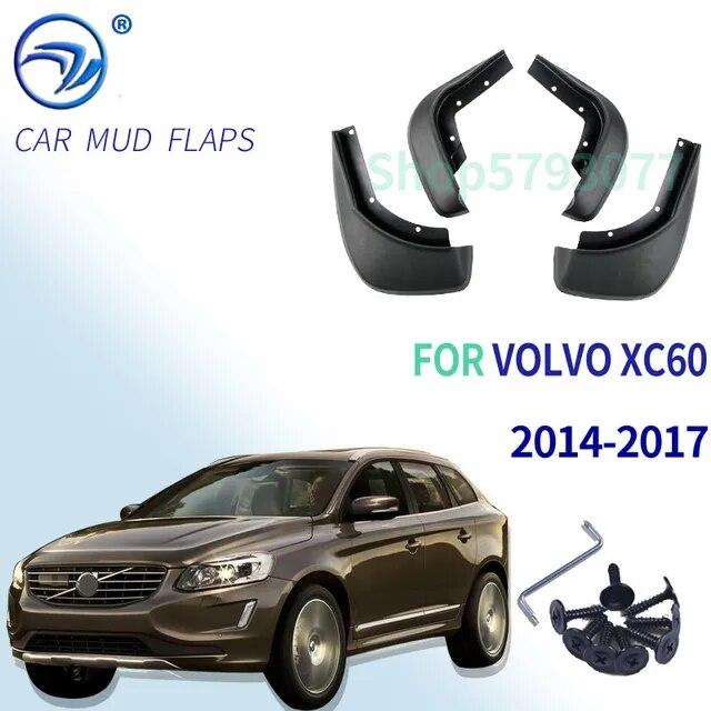 Set clapete de noroi auto pentru Volvo C30 S40 S60 S80 XC40 XC60 XC90 V40 V60 Apărătoare de noroi Apărătoare de noroi Apărătoare de noroi stil pentru aripi 2018