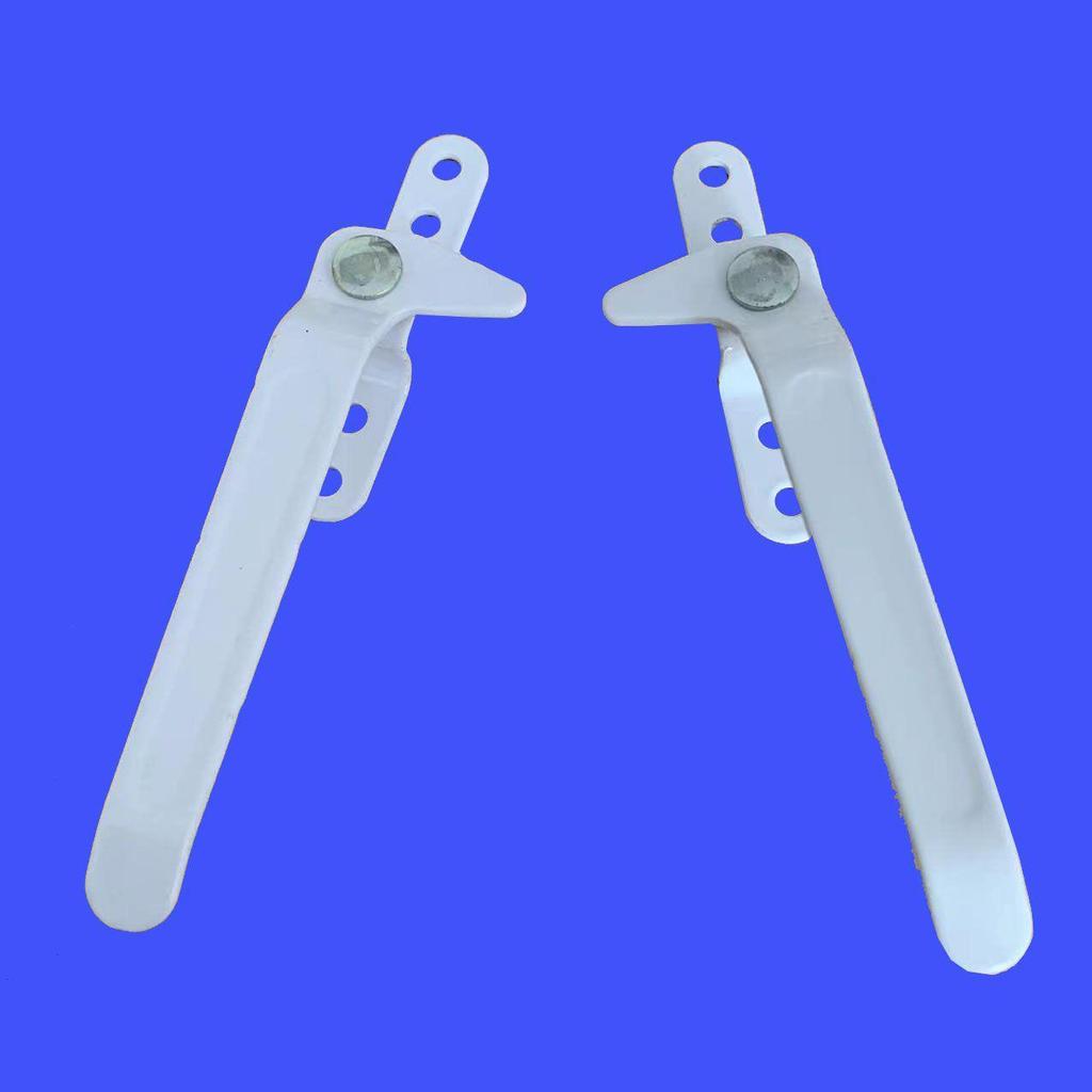 Verstärkter UPVC-Dreh-Kipp-Tür- und Fenstergriff in L-Form mit Schloss