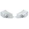 Pair LED Front Fog Light Assembly Shockproof Waterproof Replacement for FJ Cruiser XJ10 2007?2014