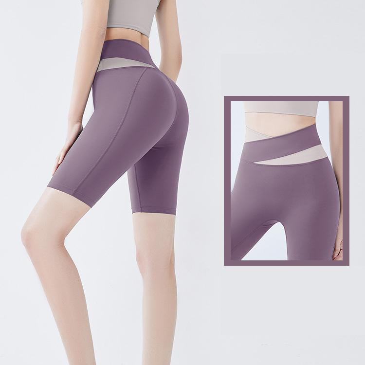 Sportovní šortky Fitness Dámské Letní šortky na jógu Tělocvična s vysokým pasem Five Points šortky Fitness legíny Běžecké fitness kalhoty Jóga šortky