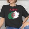 Algeria Flag Algerian Soccer Football Graphic Printing T Shirts Unisex Unisex Pure Cotton Tee Shirt Clothes
