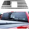 Rear Side Window Panel Decorative Sticker Decal Cover US Flag for Ford F150 15+