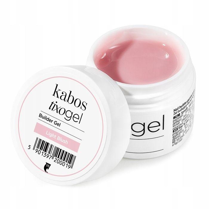 Gel de construction UV LED Kabos Tixogel Light Blush 15 g