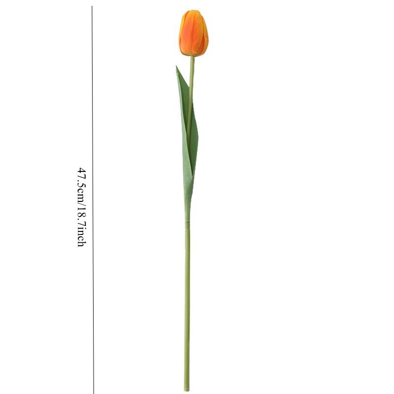 Simulation Feel Moisturizing Tulip Fake Flower Home Decoration Simulation Flower Wedding Table Floral Art