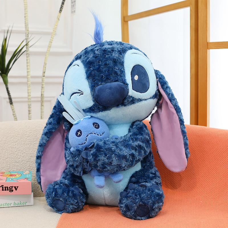 Stitch Kuscheltier Weicher Rosa Samt Stofftier Puppe Geschenk für Kinder Spezielle Charaktere Enthalten