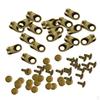 20 Lace Hooks Fittings Buckles With Rivets For Repair/CAMP/HIKE/CLIMB