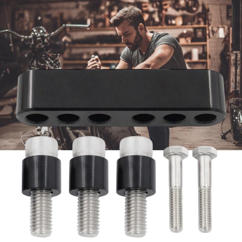 Driver Floor Pad Extension Kit for Motorcycles Enhancing Riders Comfort with Expanded Foot Support Area Reducing Fatigue