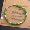 Original Polyhedral Beaded Bracelet Handmade Gift for Yourself Bring Good Mood Bracelet