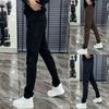 Athleisure Pants For Men With High Elastic Cotton Fabric For Casual Daily Wear