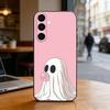 Stardust Ghost Phone Case Black Silicone Soft For Samsung Galaxy A73,A72,A71,A70,A53,A52,A51
