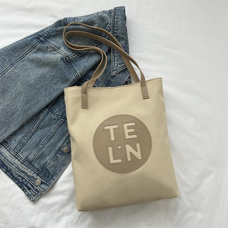 Going Out Large-Capacity Fashion Leisure Bag Make-Up Lesson Bag Spring Versatile Single Shoulder Tote Bag Women