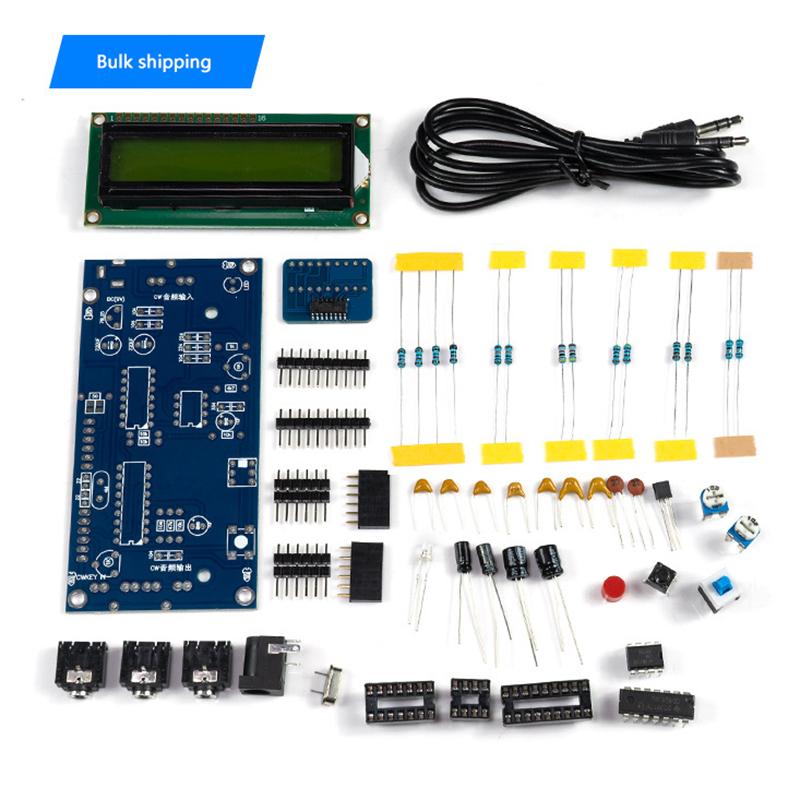 Dc 9V Diy Cw Trainer Decoder Kit Cw Decoder Morse Code Reader Lcd Display Radio Circuit Board Electronic Welding Practice Kits