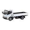 AOSHIMA Rakupla Snap Kit Nr. 23-WE Hino Dutro Platte Bak (Wit) Plastic Kleurgecodeerd Model op Schaal 1/32
