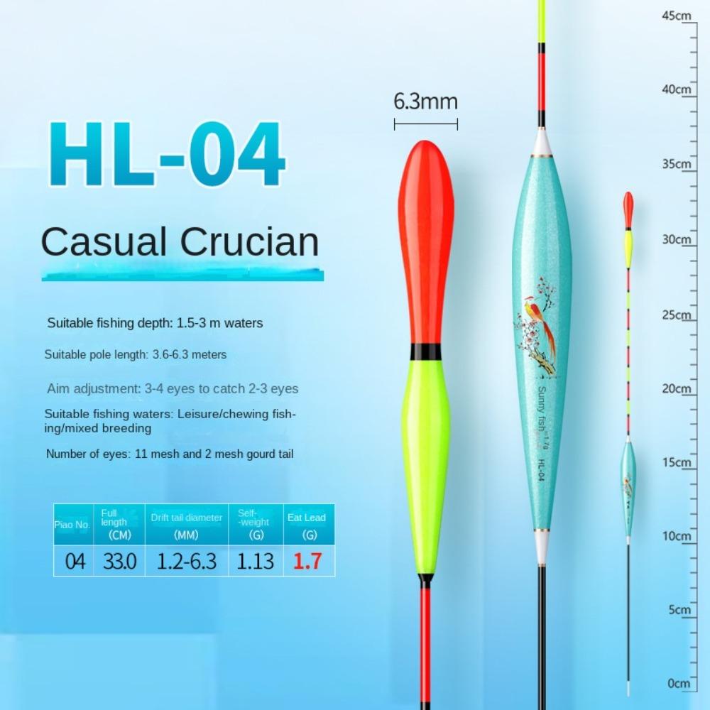 Eye-catching Triangle Tail Rocky Fishing Lure Float Slip Drift Tube Fishing Floats  Fishing