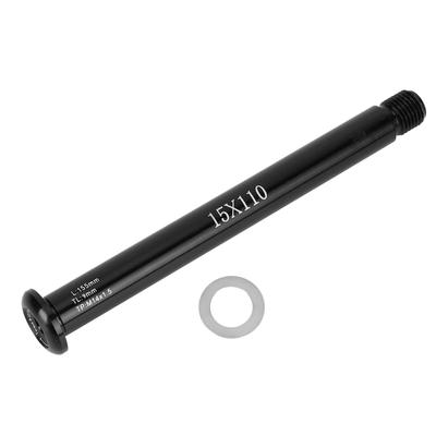 Front Fork Axle Black Aluminium Alloy Hub Tube Thru Shaft Boost for RockShox Mountain