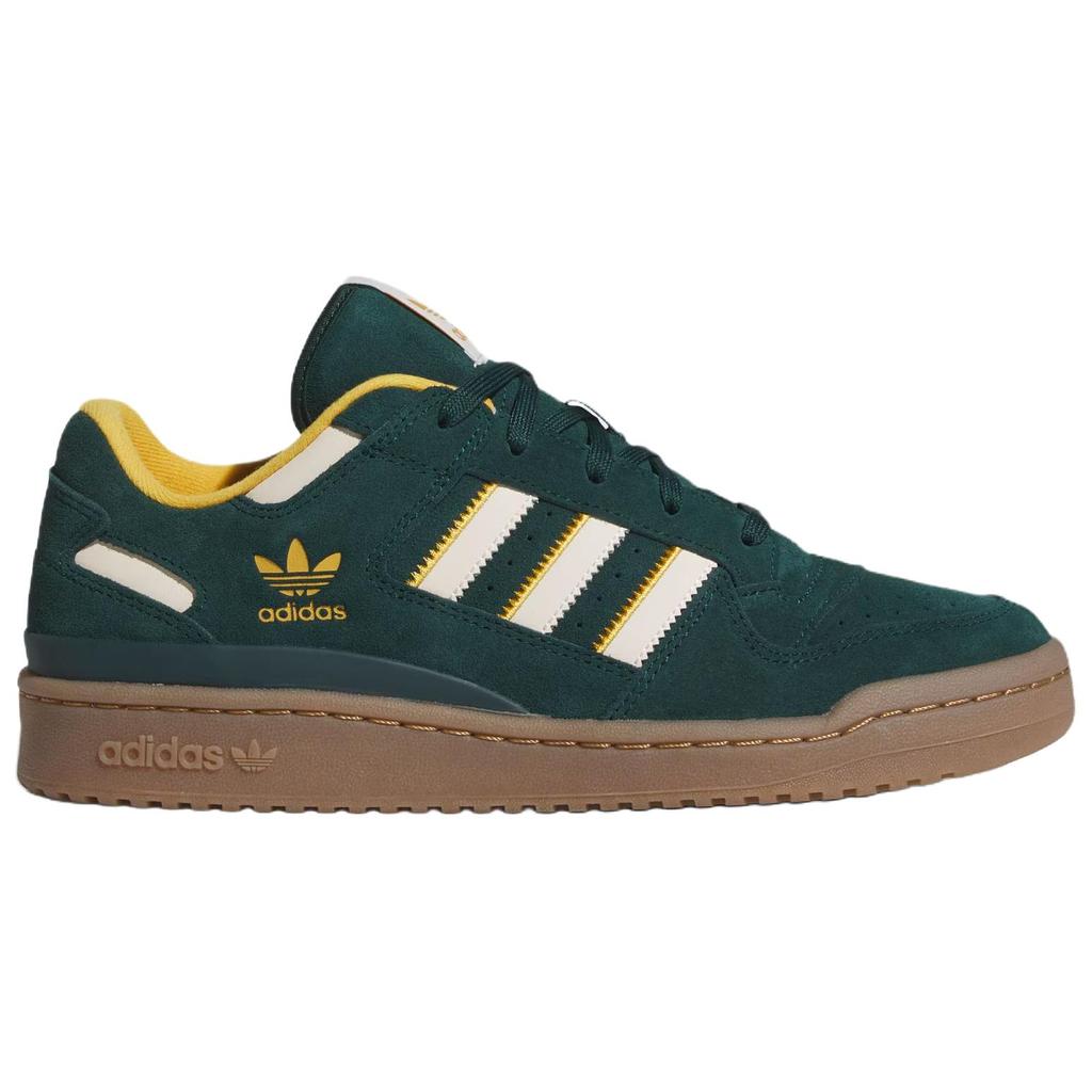 Adidas Forum Low Cl  Aurora Ivy/Wonder White/Preloved Yellow Unisex Sneakers Green JQ2656