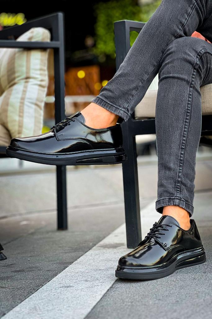 CHEKİCH New Collection CH2403  Men Shoe White Black Brown Tan