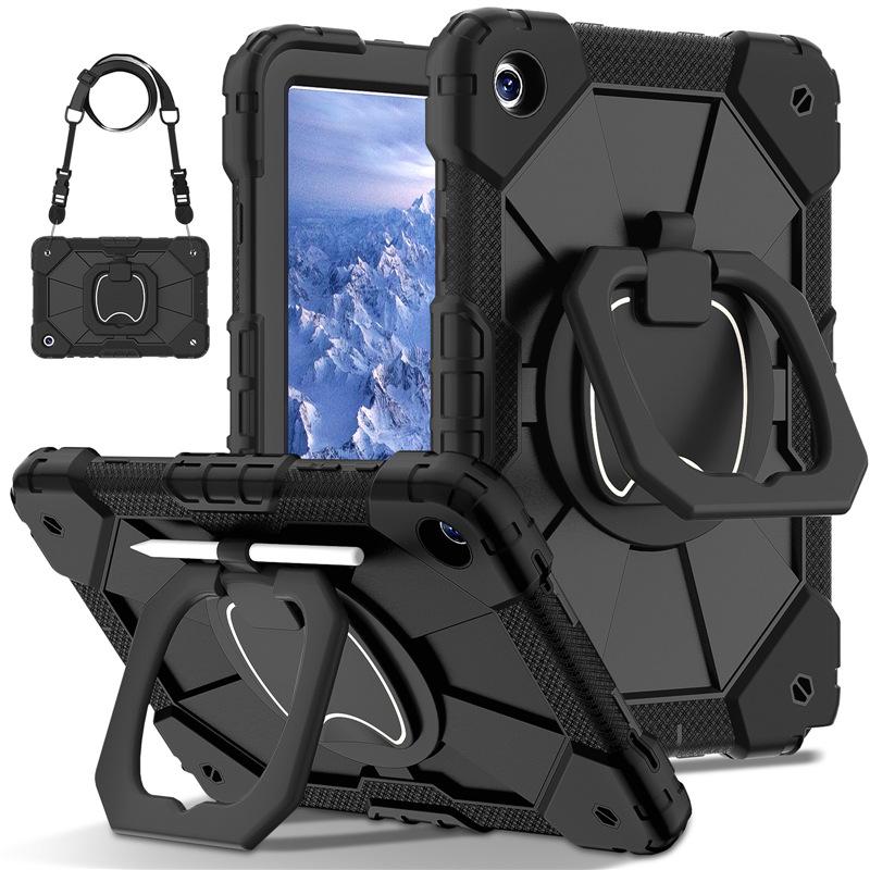 Samsung A11 11-Inch Tablet Case: Rotating, Color Block, Anti-Fall Protective Shell