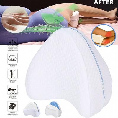 New Upgrade Sleeping Orthopedic Sciatica Hip Pain Relief Thigh Leg Pad Memory Foam Cushion Memory Cotton Leg Pillow