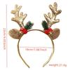1PC Christmas Headbands Gift Xmas Hair Accessories Headband Cosplay Girls Reindeer Antlers Hairband Merry Christmas Decorations