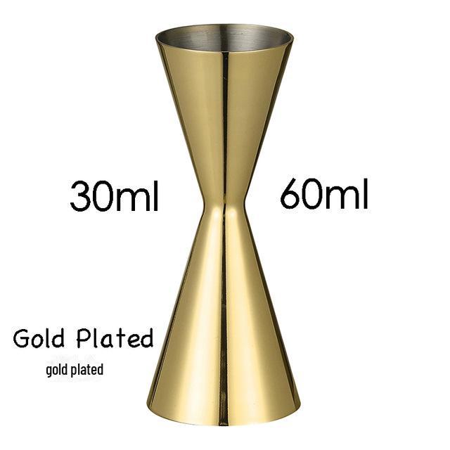 Double-Headed Indian Wine and Cocktail Jigger, 30/60 Oz Measuring Cup
