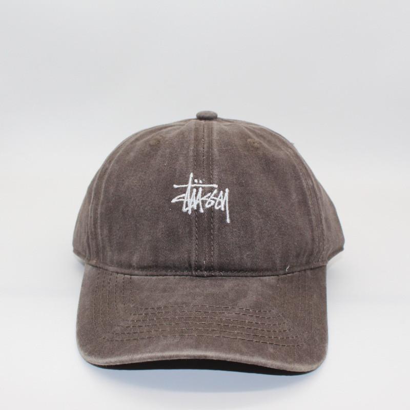 Baumwoll-Baseballkappe mit gestickten Buchstaben für Frühling Sommer Sonnenschutz